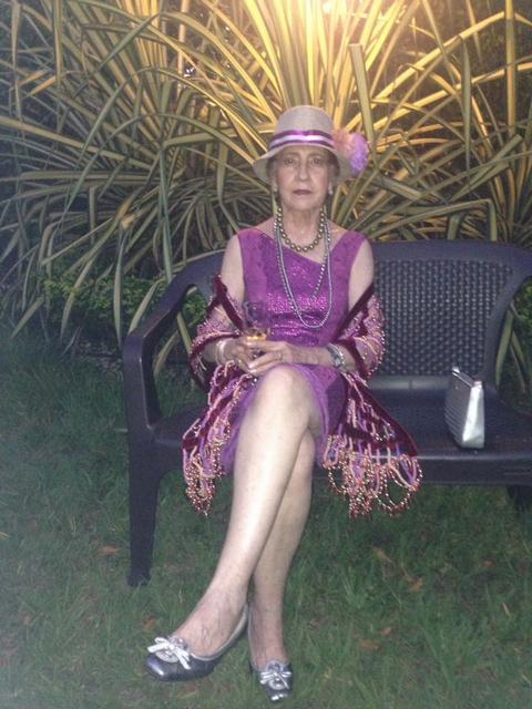 Sonia de González, absolutamente hermosa.